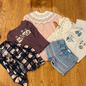 Assorted girls clothing all in excellent condition